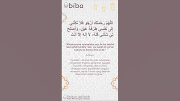 DOA MEMOHON DIPERBAIKI SEGALA URUSAN 