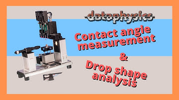 [Surface Energy][Wettability] DataPhysics Optical Contact Angle System OCA 25