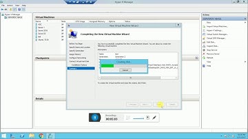 How to create Virtual Machine in Microsoft server 2012 R2 (Hyper-V)