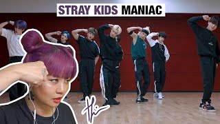 A RETIRED DANCER'S POV- Stray Kids "Maniac" Dance Practice