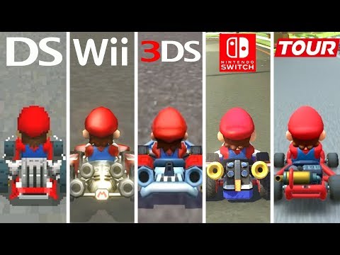 Evolution of Mario Kart (1992-2019)