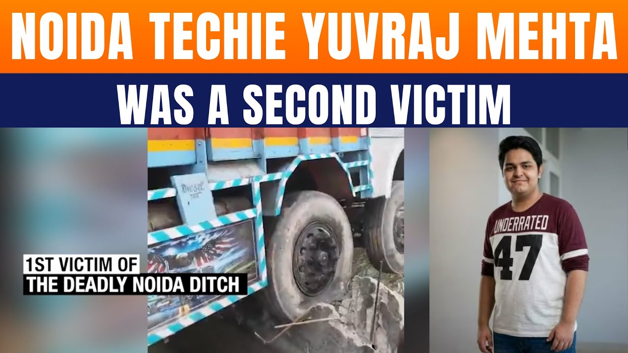 Noida Techie Death: Old Crash Video Surfaces, Deadly Ditch Warning Ignored | News9