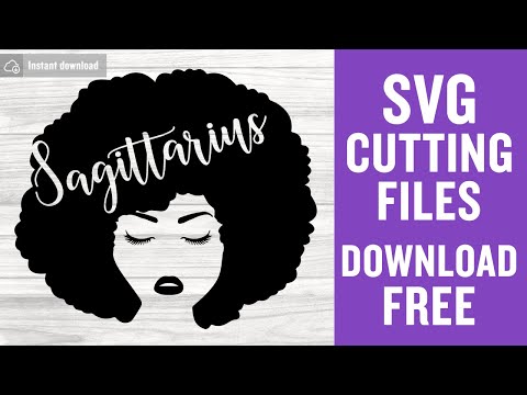 Sagittarius Zodiac Svg Free Cutting Files for Silhouette Instant Download