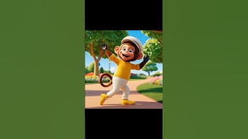 Monkey Song🐵  #monkey #bandar #bandarmama #funny #funnyvideo #cartoon #car #cuteanimals #cute