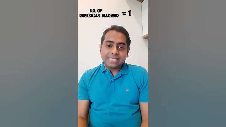 Only one deferral is allowed for FRM | FRM Level 1 | FRM Level 2 | FRM Preparation