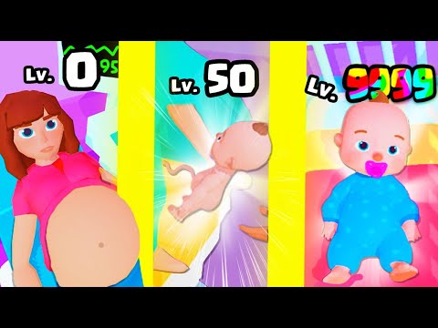 BIRTHING a MAX LEVEL BABY in Welcome Baby 3D