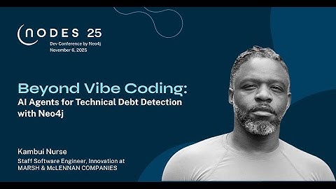 Beyond Vibe Coding: AI Agents for Technical Debt Detection with Neo4j