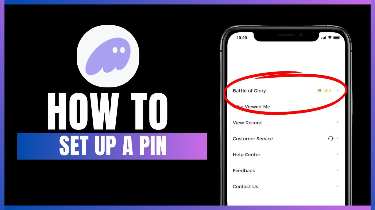 How to set up a PIN in Phantom