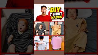 Amazing DIY T-Shirt Hacks | Daily Use Tricks. #tshirt #hacksvideo #diyhacks