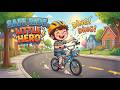 Ride With Little Hero 🚴🥰 | Kids Motivational Types #safetyfirst  #nurseryrhymes #kidsfun