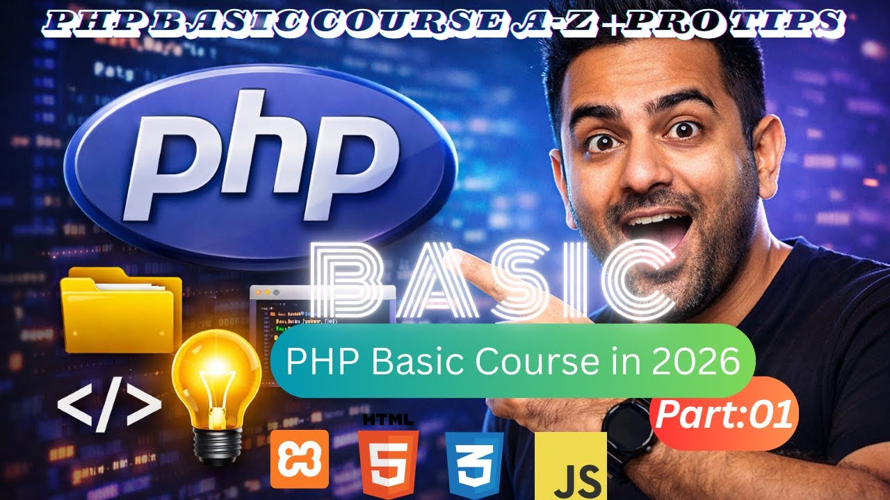 PHP Basic Course Introduction in Bangla (easy)| Learn PHP From Scratch ...