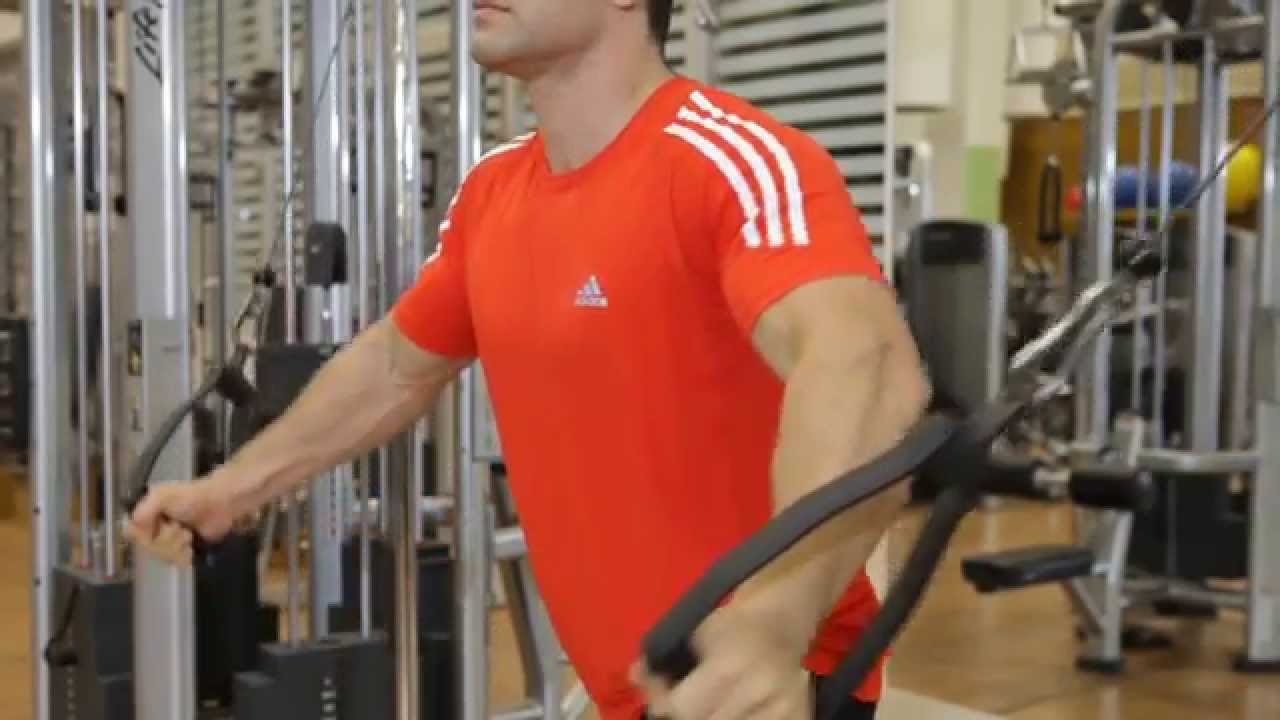 Cross Over - Chest Exercise for Gym 