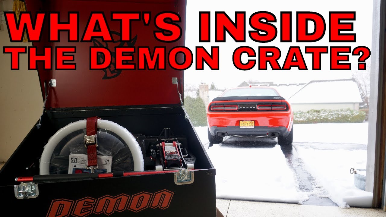 Dodge Demon Crate Review YouTube