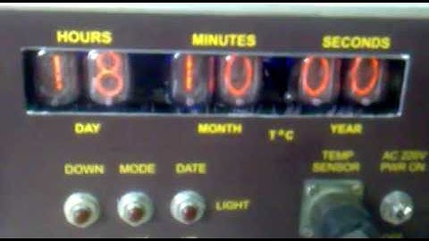 about nixie tube clock (part 3)