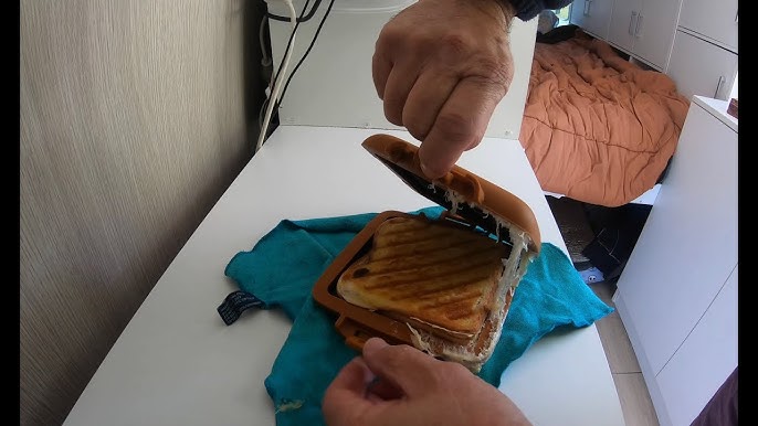 The EASIEST toastie ever!! The Morphy Richards Mico Microwave Toastie Maker  #shorts #shorts 