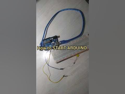 HOW TO START ARDUINO #arduino #electronic #learning - YouTube