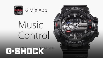 G-SHOCK GBA-400 - Music Control with G