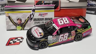 Brandon Brown 2021 Talladega Win 1/24 NASCAR Diecast Review