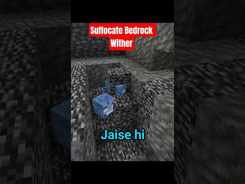 Bedrock Wither Is A Joke Now 😳