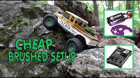 SCX24 - $35 SETUP for SLOW SMOOTH CRAWL