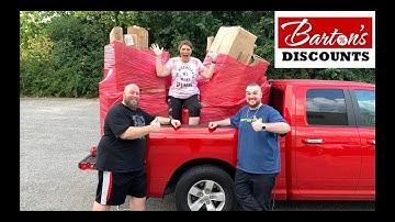 I Picked up 2 EPIC Amazon Customer Returns Pallets IN PERSON from Barton’s Discounts + LIVE UNBOXING