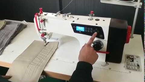 JK-M5  Intelligent direct drive lockstitch sewing machine with voice navigation
