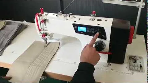 JK-M5  Intelligent direct drive lockstitch sewing machine with voice navigation