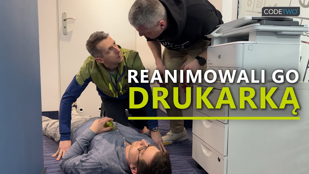 Reanimacją drukarką - co mogło pójść nie tak?