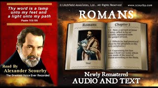 45 Book Of Romans Read By Alexander Scourby Audio Text Free On Youtube God Is Love