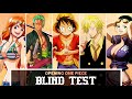 Blind test  opening one piece 20 titres