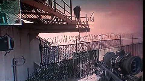 MW3 dome 360 no scope off ladder