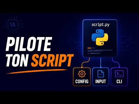 Your Python script is good, but unusable? It's missing the configuration (#086).