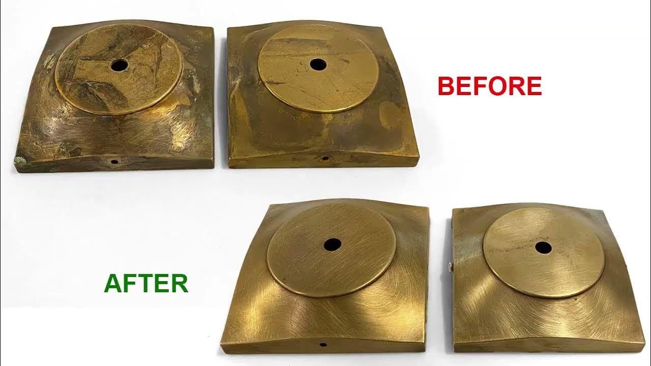 DIY Cleaning Brass with Vinegar and Salt. YouTube