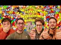 Making My Family Eat Bertie Bott&#39;s Every Flavor Beans | Harry Potter Game