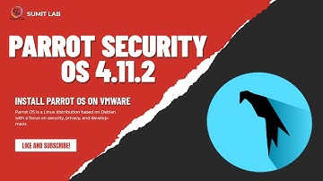 How to install Parrot OS 4.11.2 on Vmware || in Hindi || for security and testing | 4K #parrot