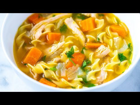 Ultra-Satisfying Homemade Chicken Noodle Soup Recipe