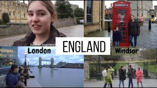 First Time in England VLOG! ( exploring Windsor & London)