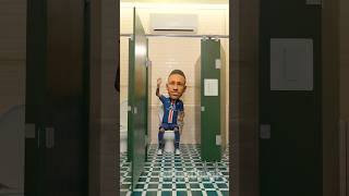 RONALDO Prank of Light NEYMAR Toilet Time