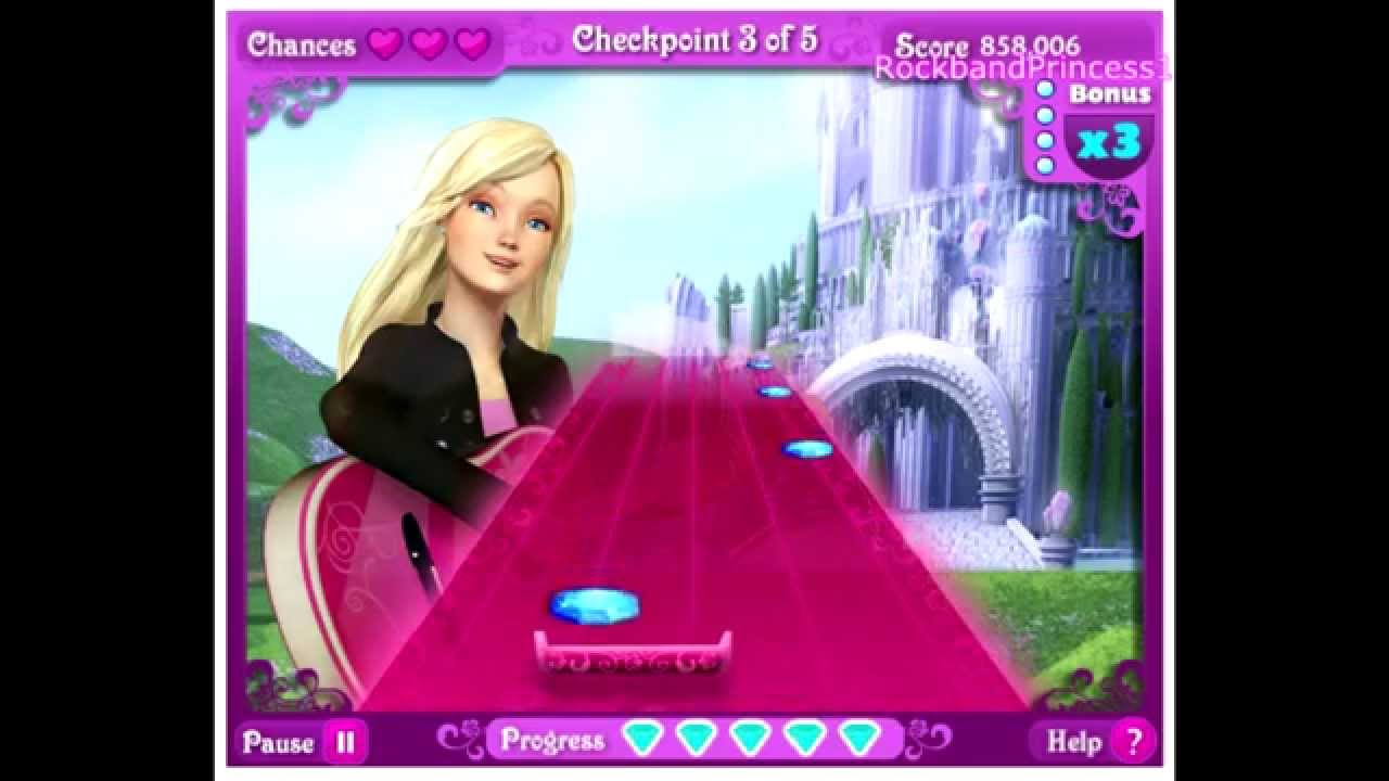 Barbie Diamond Castle Game Barbie Online Games YouTube