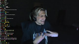 xQc has a stroke at the end of his stream