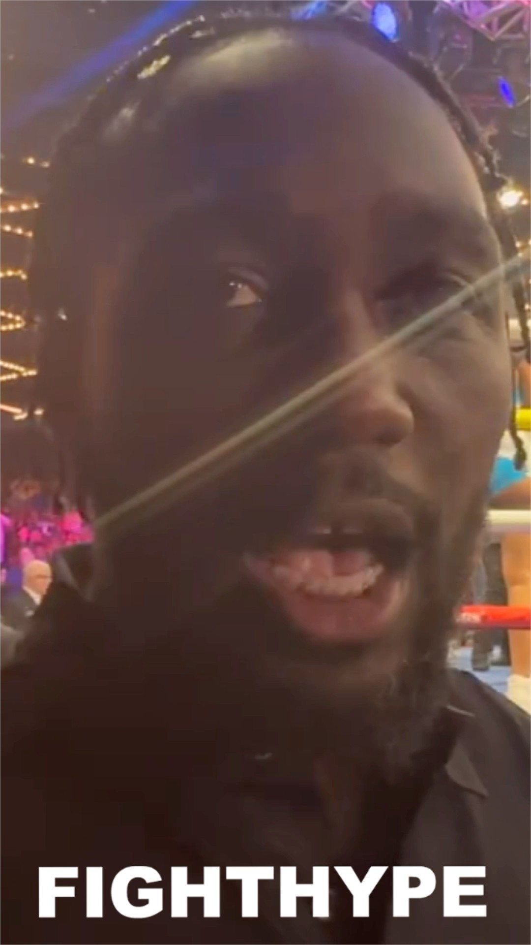 Terence Crawford REACTS to Keyshawn Davis KO of Berinchyk; DANCES \u0026 gives PROPS