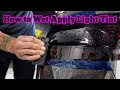 How-to Tail light Tint PPF (wet apply) - FlexiShield HDL PPF light tint