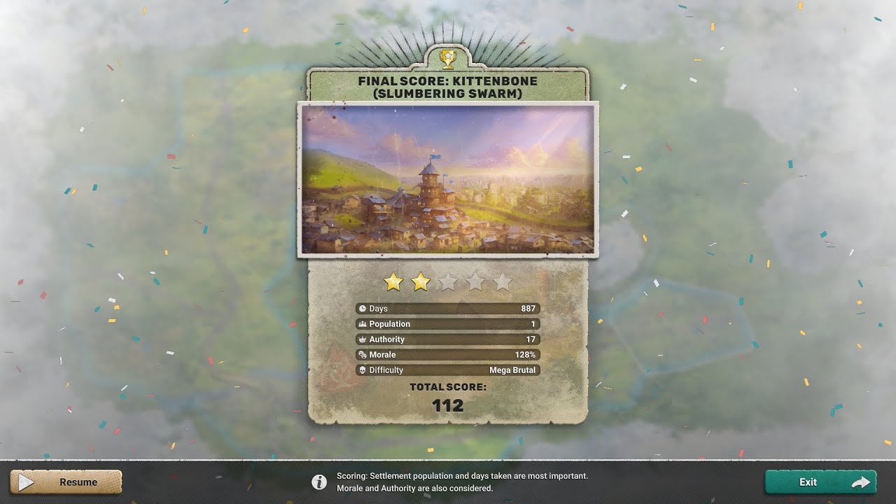 After Inc Revival: Slumbering Swarm, Mega Brutal, 2 Stars