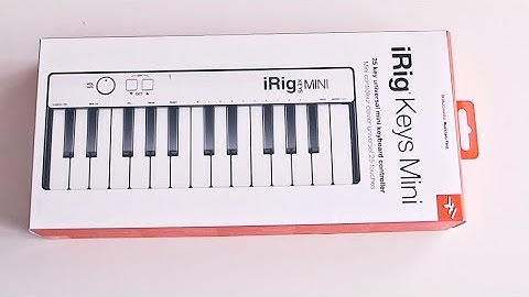iRig Keys Mini - Unboxing