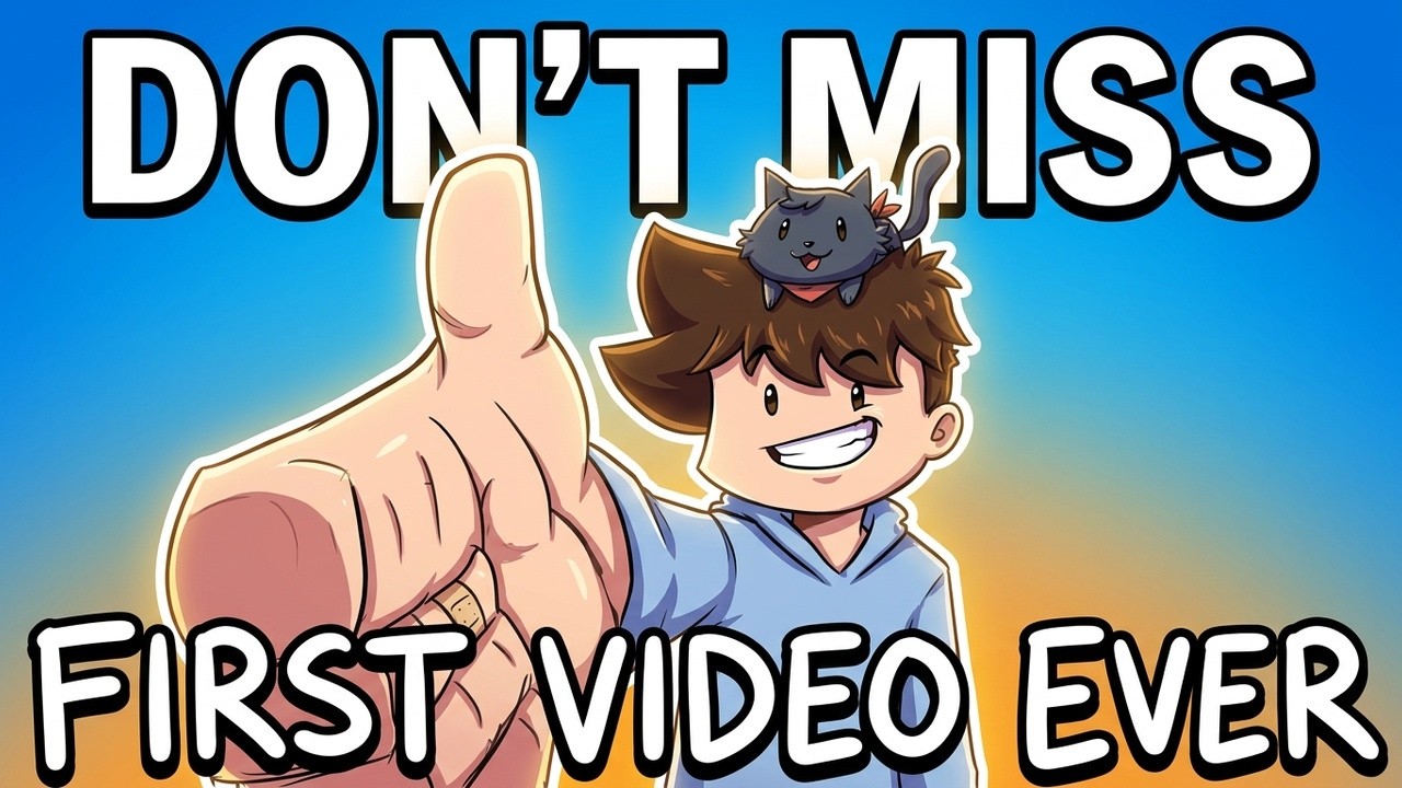 Don't Miss Out on My FIRST VIDEO Ever! - YouTube