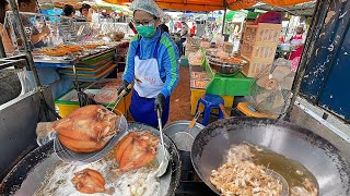 Seafood Lovers! Master Chef Fried The Most Popular of Fresh Fish & Seafood | Thai Street Food screenshot 3