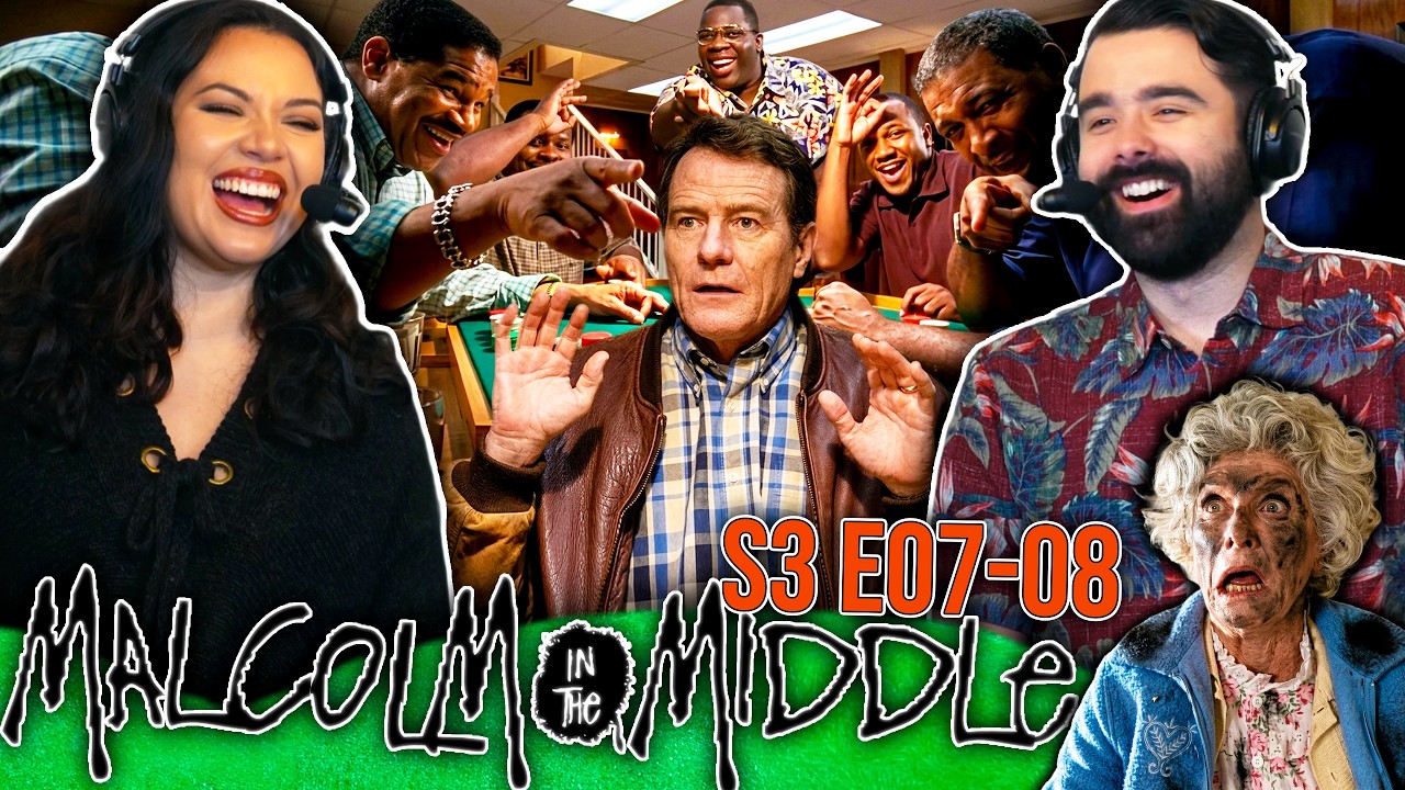 We Watched MALCOLM IN THE MIDDLE SEASON 3 EPISODE 7 AND 8 For the FIRST TIME! CHRISTMAS & POKER