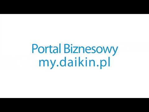 Daikin Portal biznesowy my.daikin - instrukcja