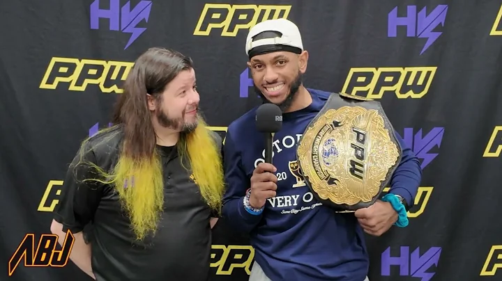 ABJ Backstage at PPW Expedition with Dio Bando 