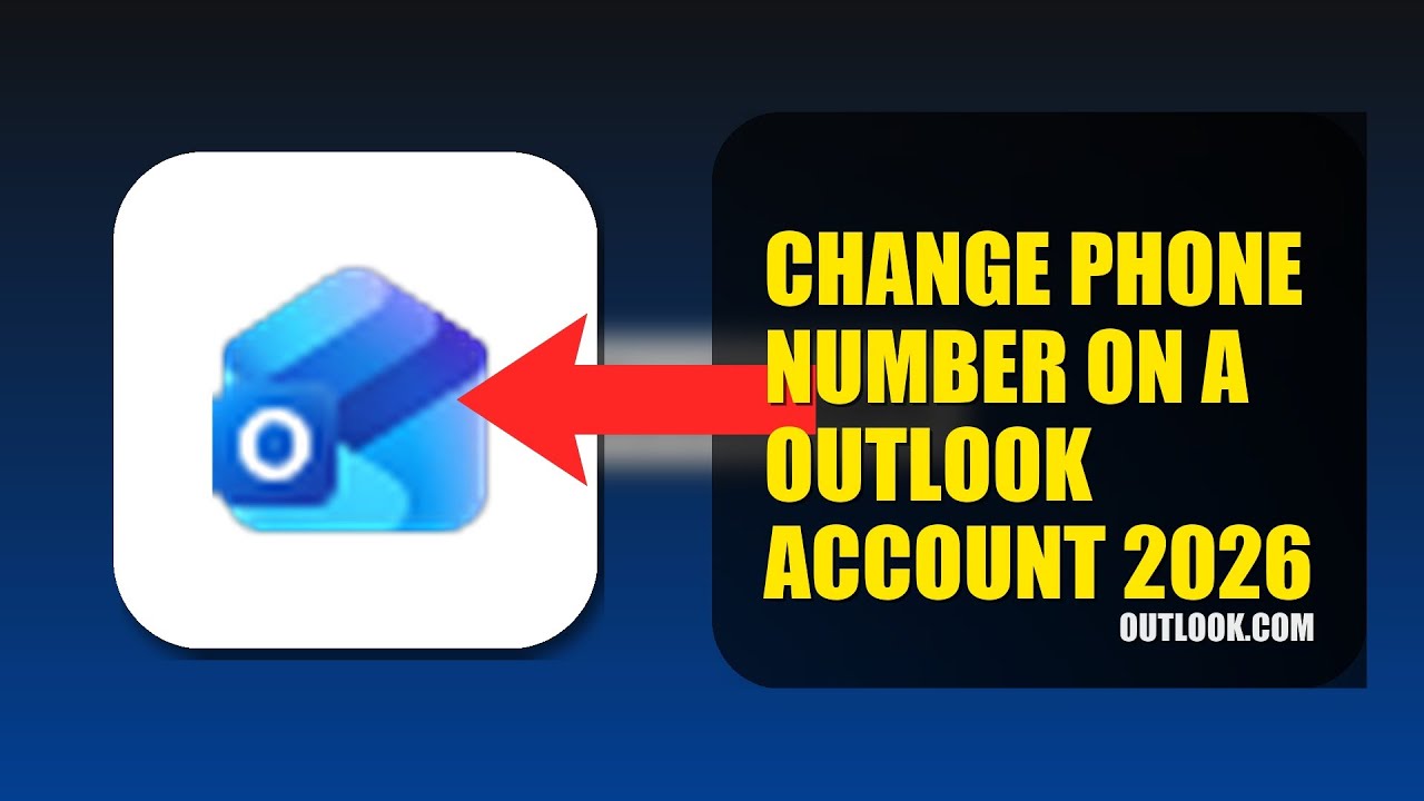How To Change Phone Number On A Outlook Account 2026 (QUICK FIX)